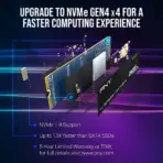 NY CS2340 1TB M.2 NVMe Gen4 x4 SSD Complete Upgrade Kit, Up To 7400/6100MB/s, USB 3.2 Transfer Adapter & Acronis Transfer Software | M280CS2340-1TBKIT-RB - Image 4