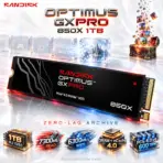 SANDISK Optimus GX PRO 850X 1TB M.2 NVMe SSD, PCIe 4.0 x4, Up To 7300/6300MB/s, DRAM Cache, TLC 3D NAND, nCache 4.0 & 600TBW | SDSP81100TAN-000E0