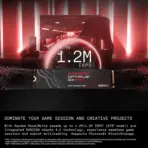 SANDISK Optimus GX PRO 850X 1TB M.2 NVMe SSD, PCIe 4.0 x4, Up To 7300/6300MB/s, DRAM Cache, TLC 3D NAND, nCache 4.0 & 600TBW | SDSP81100TAN-000E0 - Image 2