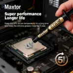 Maxtor CTG12 4g High-Performance Thermal Paste Kit, 18.0 W/mK, Non-Conductive CPU & GPU Thermal Grease, Cleaner, Brush & Spreader Included | CTG12E-4G - Image 4