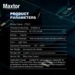 Maxtor CTG12 4g High-Performance Thermal Paste Kit, 18.0 W/mK, Non-Conductive CPU & GPU Thermal Grease, Cleaner, Brush & Spreader Included | CTG12E-4G - Image 5