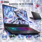MSI Katana 15 HX B14WGK Intel® Core i7-14650HX | 16GB DDR5 RAM ; 1TB NVMe SSD | RTX 5070 , 8GB | 15.6-inch QHD 165Hz IPS Display | 4-Zone RGB Backlit Keyboard |Windows 11 | BLACK