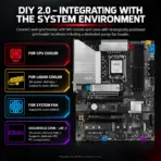 MSI PRO Z890-S WIFI + Intel Core Ultra 9 285K Pull-Out Bundle, CPU Pre-Installed, 24-Core Up To 5.7GHz, ATX, DDR5 8800+ OC, PCIe 5.0, Wi-Fi 7 & Thunderbolt 4 - Image 8