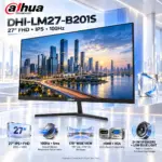 Dahua DHI-LM27-B201S 27" FHD IPS Monitor, 100Hz, 5ms, 250 Nits, 178° Viewing, HDMI/VGA, Dual Speakers, Anti-Blue Light & VESA 75×75