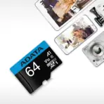 ADATA Premier 64GB microSDXC UHS-I Class 10 V10 A1 Memory Card with SD Adapter and Read Speeds up to 100 MB/s for Compatible Cameras, Phones, Tablets, and More - Image 3