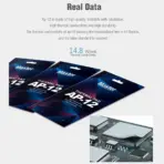 Maxtor AP-12 High-Performance Silicone Thermal Pad, 14.8W/m·K Thermal Conductivity, 85 × 45 × 0.5mm, Electrically Insulating, Cut-to-Fit for GPU VRAM, VRM, SSD & Laptop Cooling |  Grey - Image 5