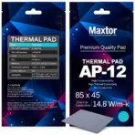 Maxtor AP-12 High-Performance Silicone Thermal Pad, 14.8W/m·K Thermal Conductivity, 85 × 45 × 0.5mm, Electrically Insulating, Cut-to-Fit for GPU VRAM, VRM, SSD & Laptop Cooling |  Grey - Image 12