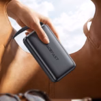 ACEFAST M34 20,000mAh 45W Power Bank with 65cm Retractable USB-C Cable, USB-C and USB-A Outputs, LED Digital Display, and Built-In Carry Lanyard - Image 2