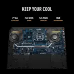 ASUS TUF Gaming A16: AMD Ryzen 7 260 | 16GB DDR5-5600 RAM ; 512GB NVMe | RTX 5070 (8GB) | 16-inch FHD+ IPS 144Hz Display | Backlit Chiclet Keyboard 1-Zone RGB | Windows 11 | JAEGER GREY ● FA608UMI-R7165W - Image 4