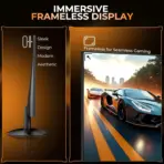 AOC 22B30HM2 21.5-inch FHD Monitor, 21.5-inch VA Panel, 120Hz Refresh Rate, 1ms MPRT / 4ms GtG, Adaptive Sync, 1920×1080, 3000:1 Contrast, HDMI/VGA, VESA 100×100, Tilt Stand, Frameless | 22B30HM2/89 ● BLACK - Image 4
