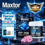 Maxtor AP-306 Pink Thermal Putty 100g, 11.5W/m·K High-Conductivity Non-Curing Gap Filler, Electrically Insulating, Compressible Cooling Material for GPU VRAM, VRM, SSD, Laptop & Console - Image 3