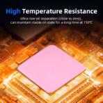 Maxtor AP-306 Pink Thermal Putty 100g, 11.5W/m·K High-Conductivity Non-Curing Gap Filler, Electrically Insulating, Compressible Cooling Material for GPU VRAM, VRM, SSD, Laptop & Console - Image 4