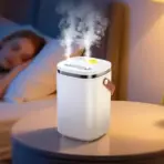 HOCO HX35 White Ultrasonic Humidifier with 2 L Tank, Dual-Spray Nano Mist, 3 Modes, Up to 30-Hour Runtime, Under 36 dB, USB-C - Image 4