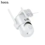 HOCO D9 White Outdoor PTZ Dual-Lens Security Camera, 2 MP HD, 2.4 GHz Wi-Fi, Smartphone App Control, Pan & Tilt, Infrared and Full-Colour Night Vision - Image 3