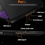 HP OMEN MAX 16: Ryzen AI 9 HX 375 | 16GB DDR5 ; 1TB NVMe | RTX 5070 (8GB) | 16-inch WUXGA Display | RGB Backlit Keyboard | Windows 11 | Shadow Black ● 16-ak0xxx ●REFURBHP OMEN MAX 16: Ryzen AI 9 HX 375 | 16GB DDR5 ; 1TB NVMe | RTX 5070 (8GB) | 16-inch WUXGA Display | RGB Backlit Keyboard | Windows 11 | Shadow Black ● 16-ak0xxx ●REFURB - Image 8