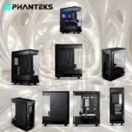 Phanteks Evolv X2 Mid-Tower Gaming Case, Tempered Glass, E-ATX, Back-Connect Ready, 360mm Top Radiator, 380mm GPU, 170mm CPU Cooler, USB-C 3.2 Gen 2x2 | BLACK  - Image 10