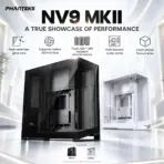 Phanteks NV9 MKII  Full-Tower Gaming Case, Panoramic Tempered Glass, E-ATX/Rear-Connect, 12×120mm Fan Support, 420mm Radiators, 490mm GPU, Built-In D-RGB | BLACK - Image 3