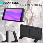 Phanteks 5.5-inch Hi-Res Display, 2160×1440 IPS, 60Hz, 450 Nits, 99% sRGB, HDMI, Magnetic & 120mm Fan Mounting, Desk Stand, SATA Power | BLACK  - Image 5