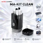 Mars Gaming MA-KIT CLEAN 21-in-1 Multifunctional Electronic Device Cleaning Kit, Compact 134 g Design, 102 × 60 × 57 mm