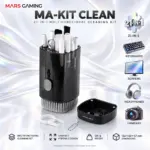 Mars Gaming MA-KIT CLEAN 21-in-1 Multifunctional Electronic Device Cleaning Kit, Compact 134 g Design, 102 × 60 × 57 mm