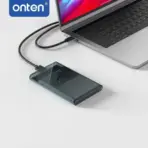 ONTEN OTN-UHD2 Transparent USB 3.0 Enclosure for 2.5-Inch SATA I/II/III HDDs and SSDs, Tool-Free Plug-and-Play, Up to 5 Gbps with UASP - Image 4