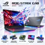 ASUS ROG Strix G18 : Intel® Core Ultra 9 275HX | 32GB DDR5 RAM ; 1TB NVMe SSD | RTX 5070 (8GB) | 18-inch 2.5K IPS Display | 4-Zone RGB Keyboard | Windows 11 | Eclipse Gray  ~ G815LP-IS96 ● OPEN BOX