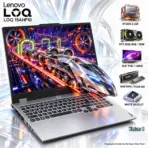 LENOVO AI PC LOQ 15AHP10 : AMD Ryzen 5 220 | 16GB DDR5 RAM ; 512GB SSD NVMe | RTX 5050 (8GB) | 15.6-inch 144Hz IPS Display | White Backlight Keyboard | Windows 11 | LUNA GREY