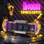 Divoom TimesGate II Cyberpunk Smart Pixel Display, 5 × 1.44" LCD 128×128 Screens, 2.4GHz Wi-Fi, Custom Pixel Art & Live Widgets, 45-LED RGB Lighting, 12 Effects, iOS/Android App, USB-C Powered – Yellow - Image 2
