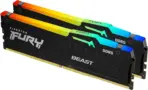 Kingston Fury Beast RGB 32GB 6000MT/s DDR5 RAM Kit (2 x 16GB) CL36 1.35V Desktop Memory Single Module | AMD® EXPO &  Intel XMP  | Plug N Play | 288-Pin DIMM | KF560C36BBEAK2-32 - Image 8