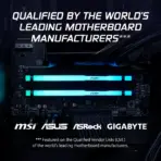 Kingston Fury Beast RGB 32GB 6000MT/s DDR5 RAM Kit (2 x 16GB) CL36 1.35V Desktop Memory Single Module | AMD® EXPO &  Intel XMP  | Plug N Play | 288-Pin DIMM | KF560C36BBEAK2-32 - Image 4