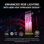 Kingston Fury Beast RGB 32GB 6000MT/s DDR5 RAM Kit (2 x 16GB) CL36 1.35V Desktop Memory Single Module | AMD® EXPO &  Intel XMP  | Plug N Play | 288-Pin DIMM | KF560C36BBEAK2-32 - Image 7