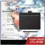 Wacom Intuos S Black with Bluetooth – Drawing Tablet with Pen, Stylus Battery-free & Pressure-sensitive, Compatible with Windows, Mac & Android, Perfect Tablet for Drawing, Graphics or Remote Working