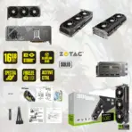 ZOTAC GAMING GeForce RTX 5080 SOLID CORE OC Graphics Card, 16GB GDDR7 256-Bit Memory, 2482 MHz Engine Clock, 28 Gbps Memory Clock, 8960 CUDA Cores, PCI Express 5.0 x16 | ZT-B50800J2-10P - Image 5