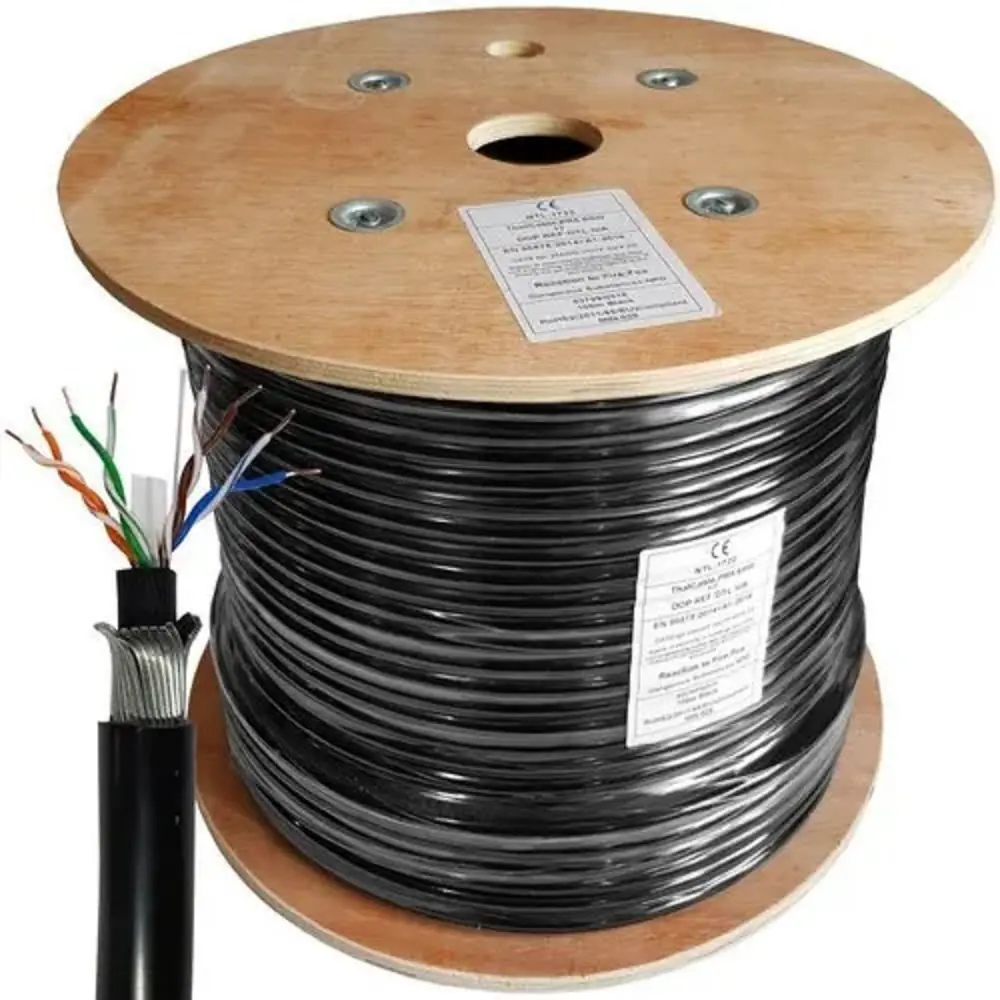 d-link-cat-6-utp-outdoor-cable-305m-ncb-c6ublkr-305-o.webp UTP NETLINK CAT6 Outdoor Network Cable – 305M High-Speed Ethernet LAN Cable, Durable Outdoor Jacket, Stable Gigabit Data Transmission, Weather-Resistant - Image 1
