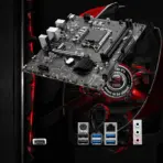 MSI PRO B760M-B DDR4 mATX Motherboard LGA 1700 Support Intel® Core™ 14th/ 13th/ 12th Gen Processors ; Dual Channel DDR4 4800+MHz (OC) ; PCIe 4.0, Lightning Gen4 x4 M.2 ; 2.5G LAN ; Steel Armor | 1 YEAR WARRANTY - Image 5