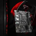 MSI PRO B760M-B DDR4 mATX Motherboard LGA 1700 Support Intel® Core™ 14th/ 13th/ 12th Gen Processors ; Dual Channel DDR4 4800+MHz (OC) ; PCIe 4.0, Lightning Gen4 x4 M.2 ; 2.5G LAN ; Steel Armor | 1 YEAR WARRANTY - Image 2