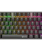MEETION MK008 PRO TKL Mechanical Gaming Keyboard | 87-Key, RGB Backlit, Hot-Swap Red Switches, Volume Knob, USB-C, Anti-Ghosting – Black - Image 2