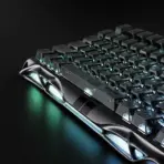 GravaStar Mercury V75-HE Gaming Keyboard With RGB Gateron Magnetic Jade Pro Switch : 8000Hz Polling Rate, 0.005mm Magnetic Switch Precision, 0.125ms Ultra-Low Latency, Adjustable Actuation, Rapid Trigger, Semi-Aluminum Build  | Stealth Black ● USED - Image 11