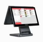 GSAN GS-T3 Dual-Screen Touch POS System, Intel Core i5 6th Gen, 8GB DDR3, 256GB SSD, 15.6" Touch + 11.6" Customer Display, Wi-Fi & Bluetooth, Metal Stand | BLACK - Image 3