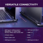 Lenovo AI-Powered LOQ 17IRX10 : Intel® Core i7-13650HX | 32GB DDR5 RAM , 512GB SSD NVMe | RTX 5060 (8GB) |  17.3-inch FHD IPS 165Hz | 24-Zone RGB Backlit, Ara/Eng Keyboard | DOS | Luna Grey - Image 10