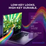 Lenovo AI-Powered LOQ 17IRX10 : Intel® Core i7-13650HX | 32GB DDR5 RAM , 512GB SSD NVMe | RTX 5060 (8GB) |  17.3-inch FHD IPS 165Hz | 24-Zone RGB Backlit, Ara/Eng Keyboard | DOS | Luna Grey - Image 5